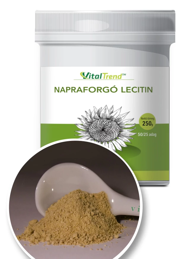 Lecitin granulátum (napraforgó)-250 g