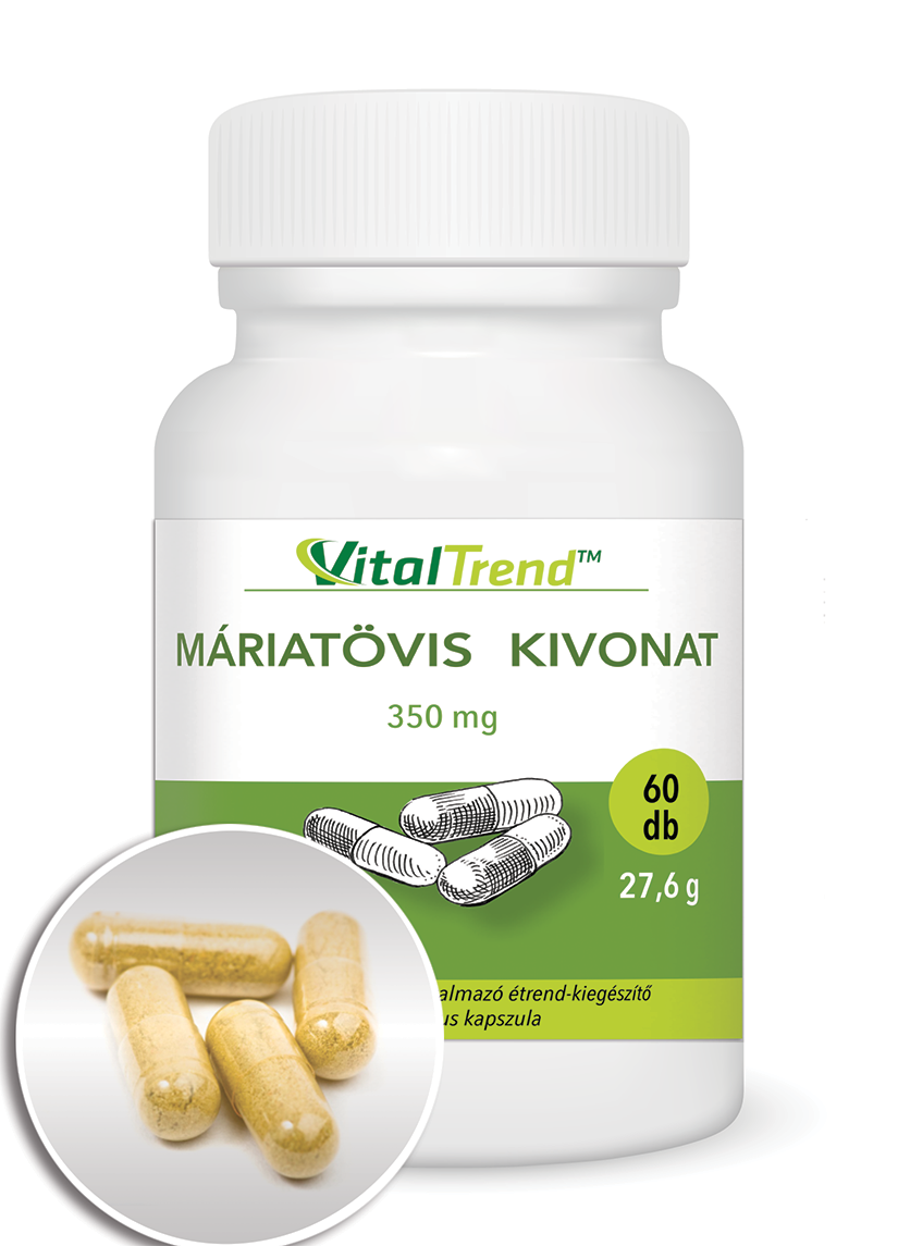 Máriatövis kivonat kapszula