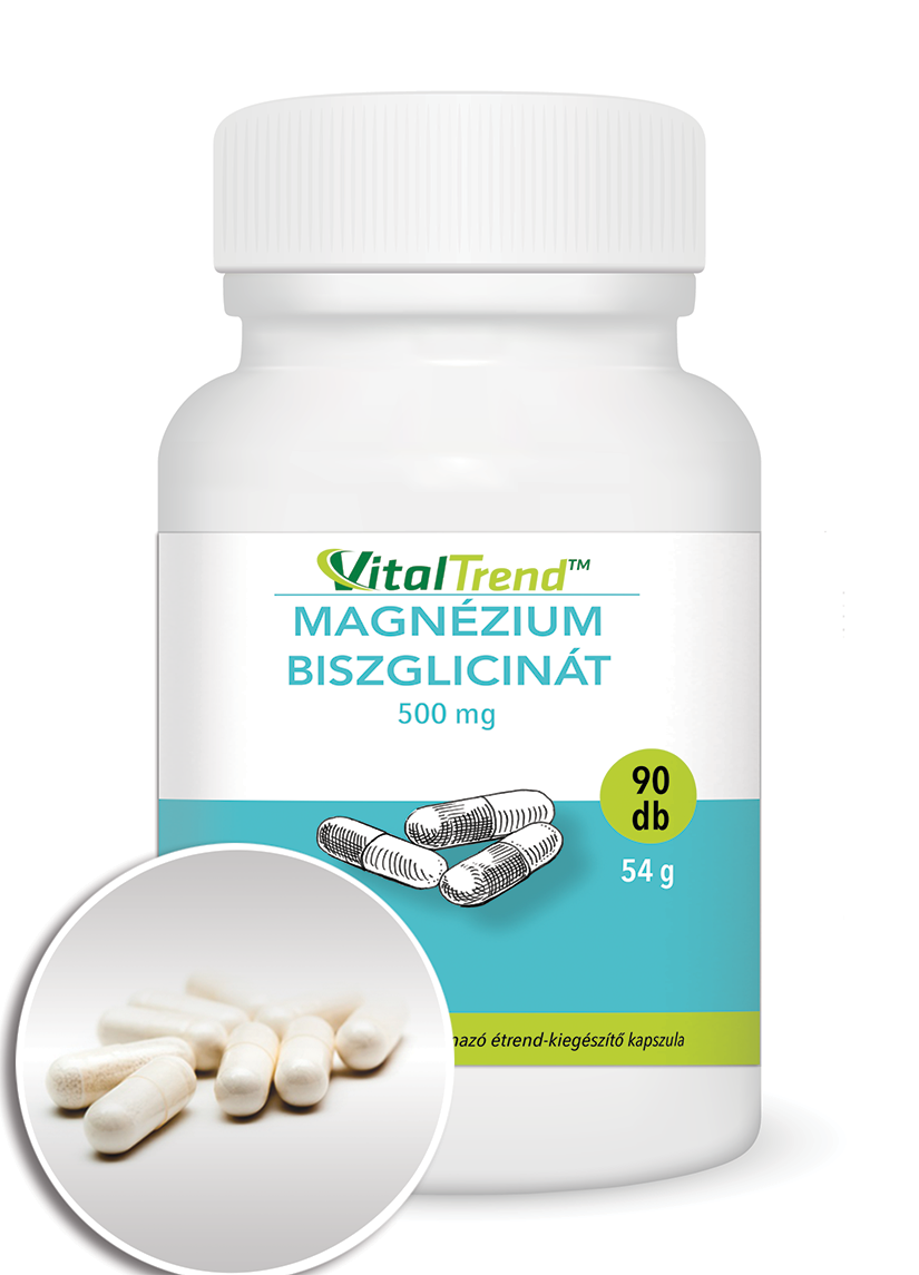 Magnézium biszglicinát 500 mg kapszula