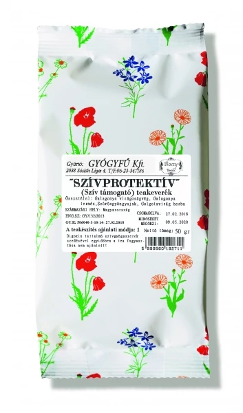 Szívprotektív (Szívtámogató) tea
