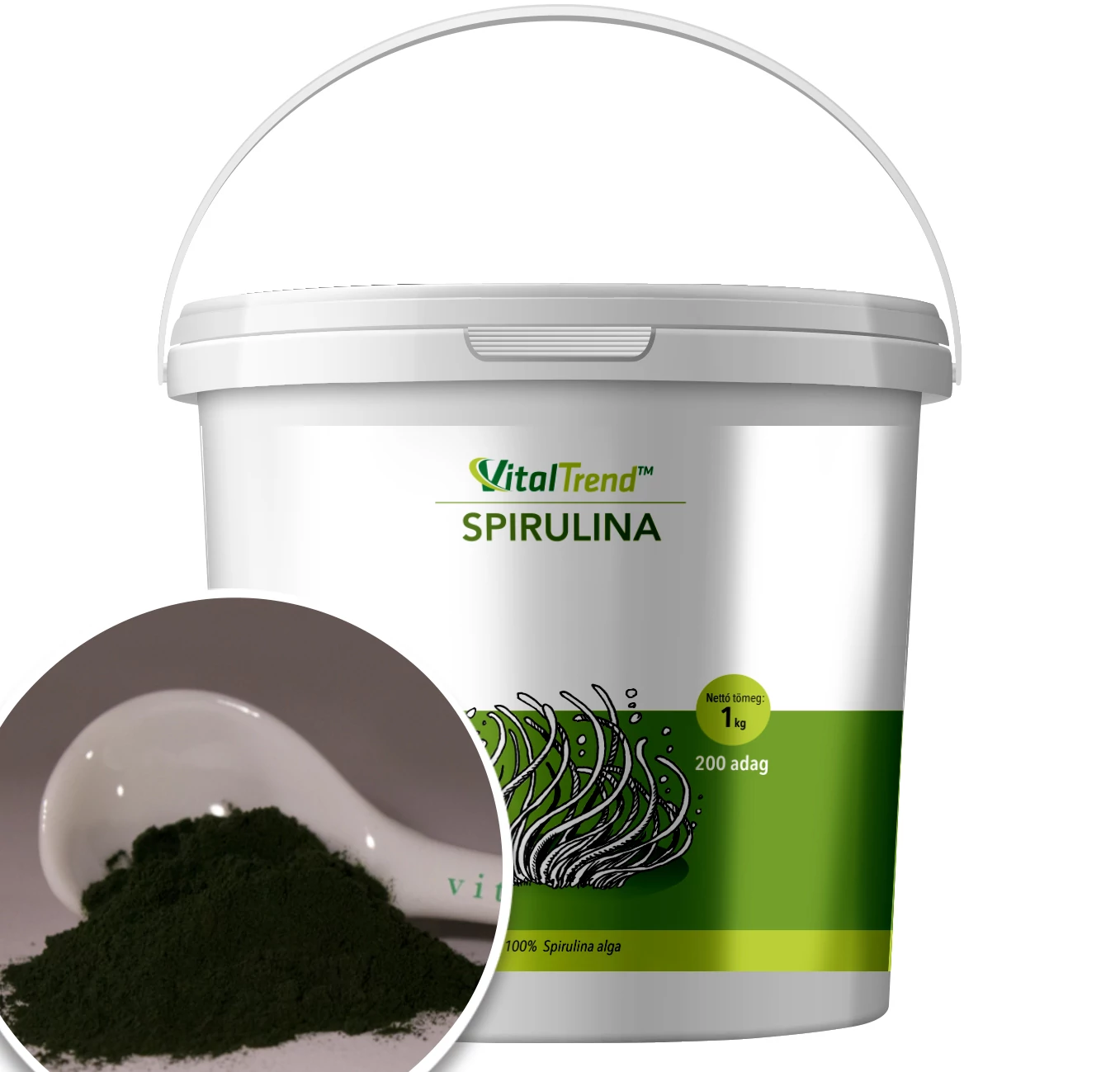 Spirulina alga por-1 kg