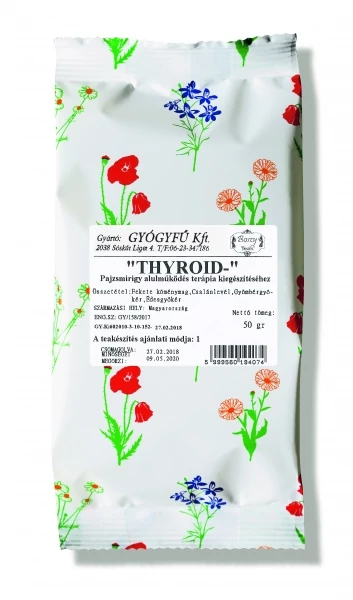 Thyroid- szálas tea 50g