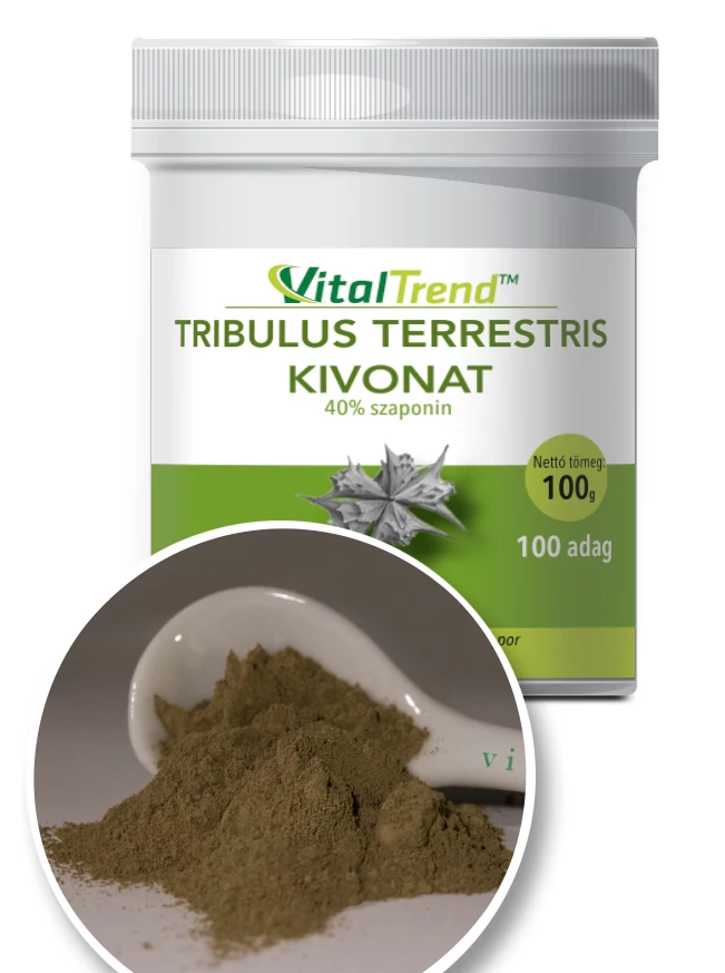 Tribulus terrestris kivonat por-100 g